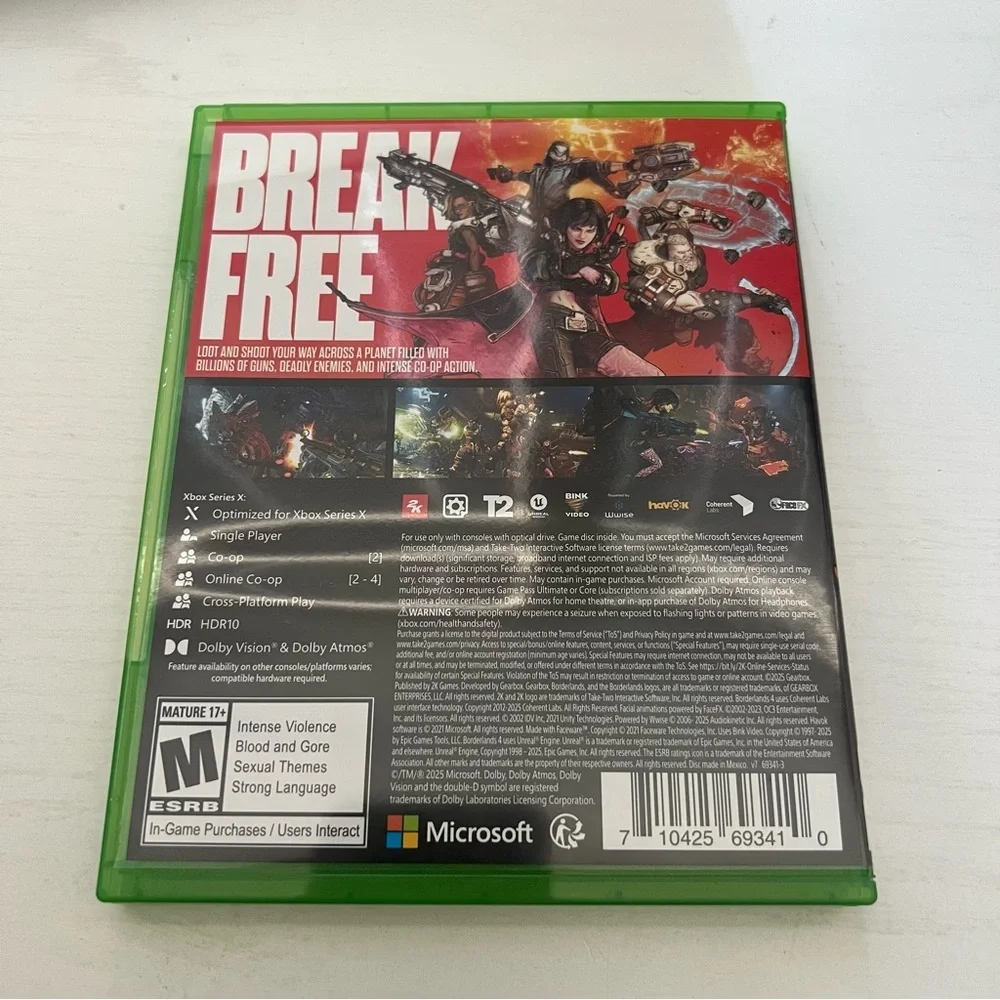 Borderlands 4 Xbox Series X Game